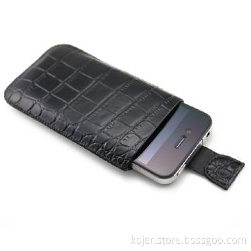 Case for iPhone 4, Made of PU Leather, with Retractable Pull-tab, OEM Orders are Welcome